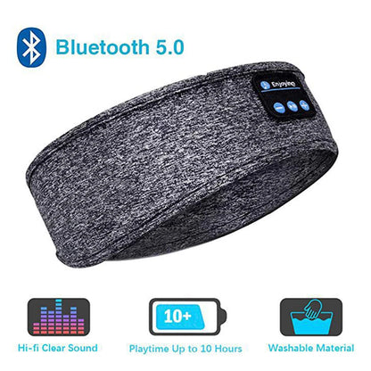 Elastic Headband Earphones Bluetooth for Sports Sleeping Eye Mask